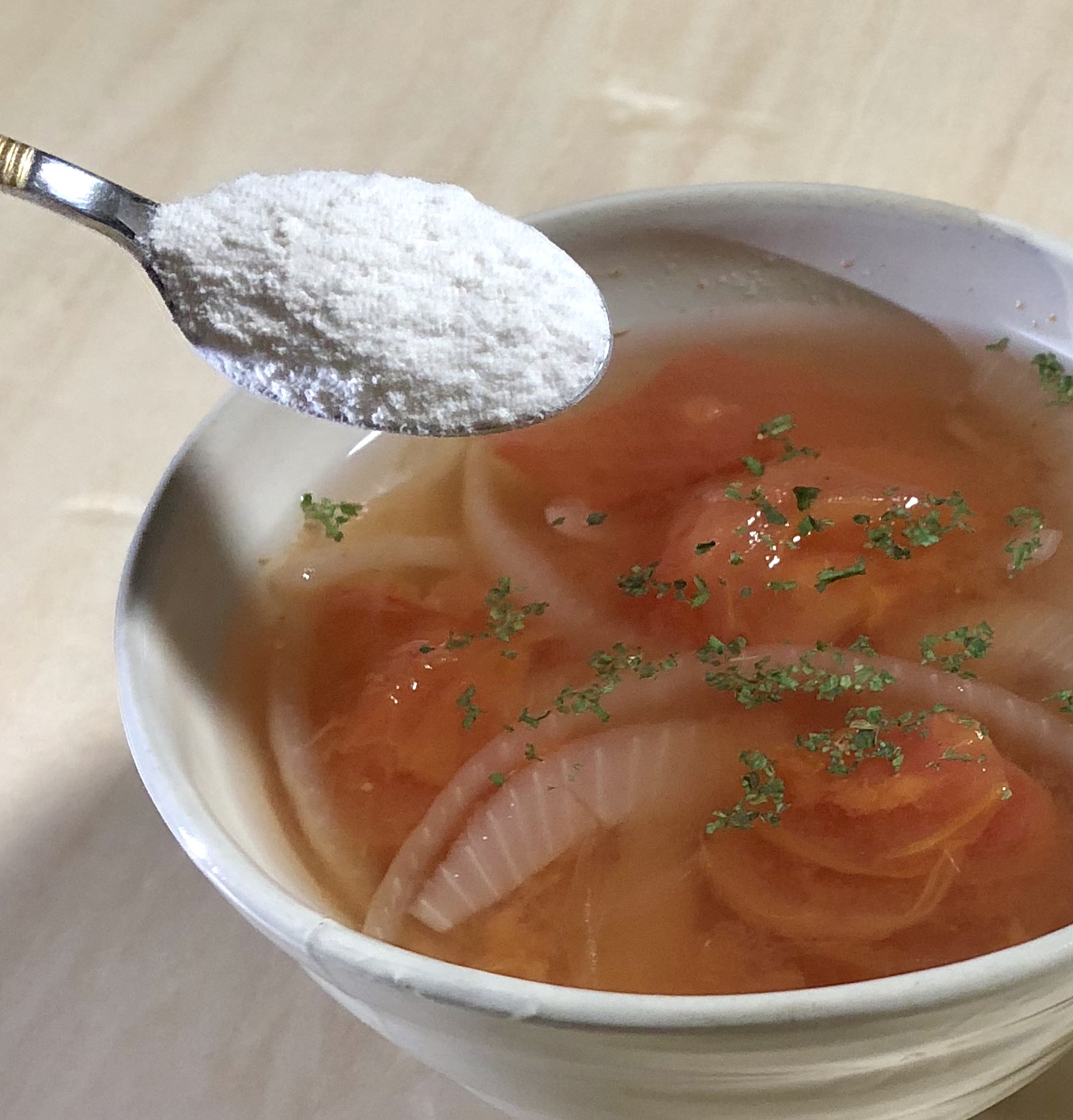 お腹にやさしい糀トマトスープ 佐世保市の関戸麹屋 手作り無添加味噌 生米麹 甘酒